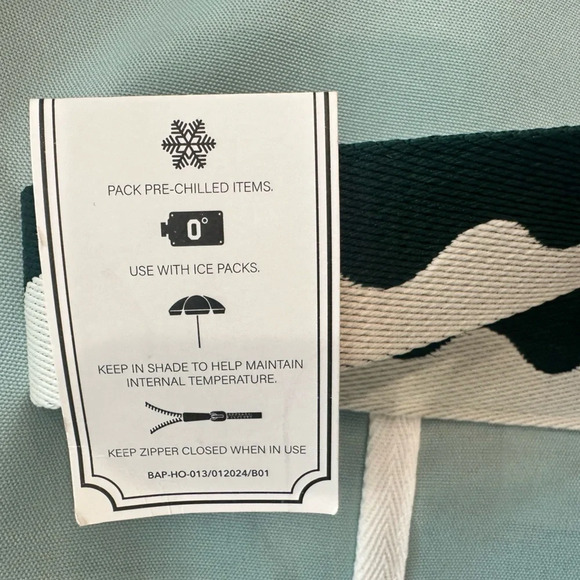 Business‎ & Pleasure The Holiday Cooler Tote Bag in Rivie Green - Picture 5 of 8